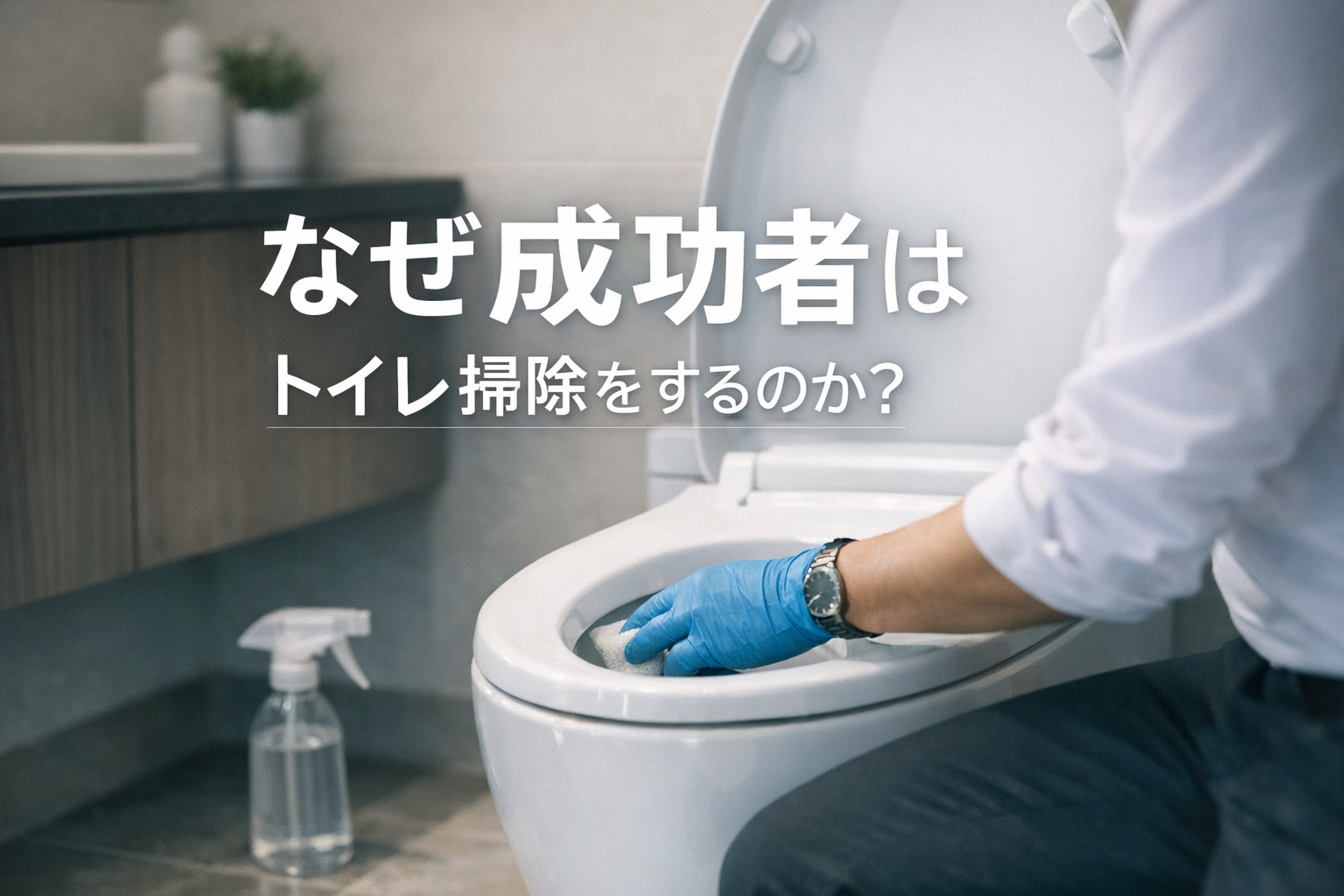 なぜ成功者はトイレ掃除をするのか?