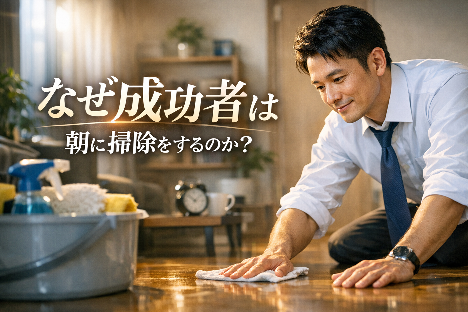 なぜ成功者は朝に掃除をするのか?