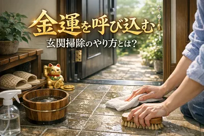 【保存版】金運を呼び込む玄関掃除のやり方とは？