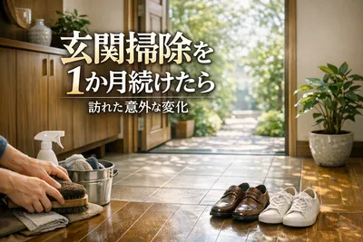 玄関掃除を1か月続けたら訪れた意外な変化とは?