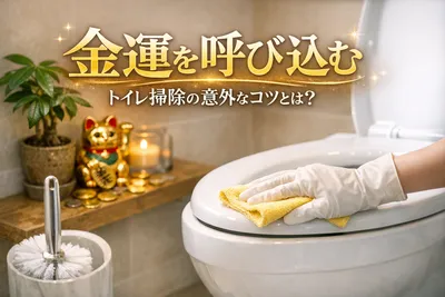 金運を呼び込むトイレ掃除の意外なコツとは？