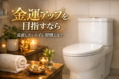 金運アップを目指すなら見直したいトイレ習慣とは？