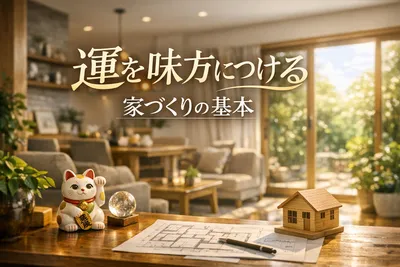 運を味方につける家づくりの基本！