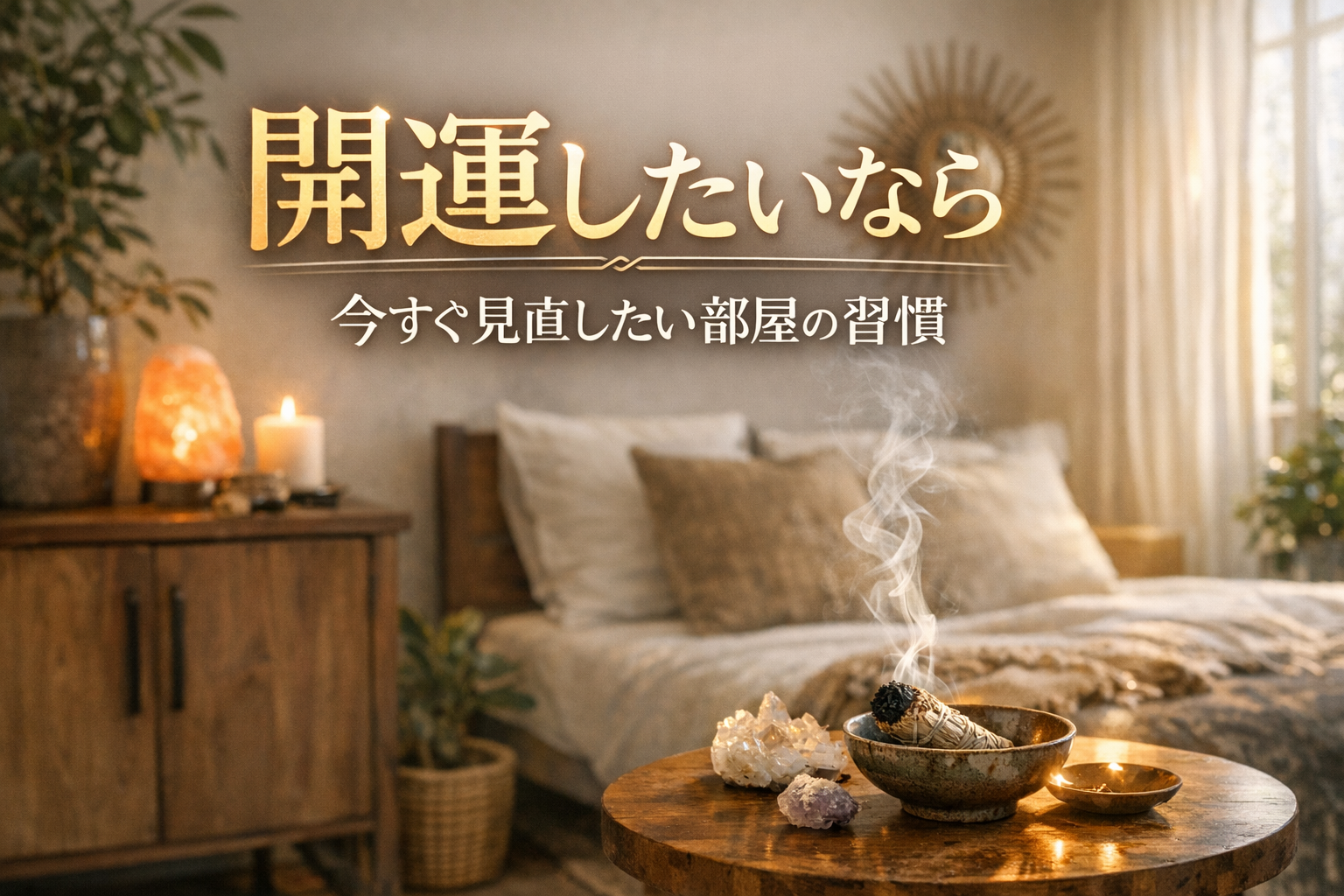 開運したいなら今すぐ見直したい部屋の習慣とは?