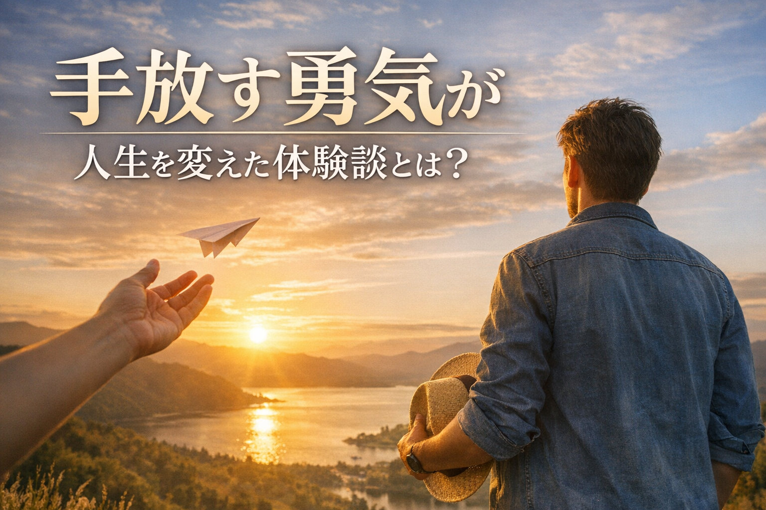 手放す勇気が人生を変えた体験談とは？