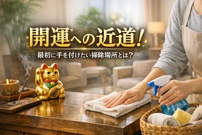 開運への近道！最初に手を付けたい掃除場所とは？