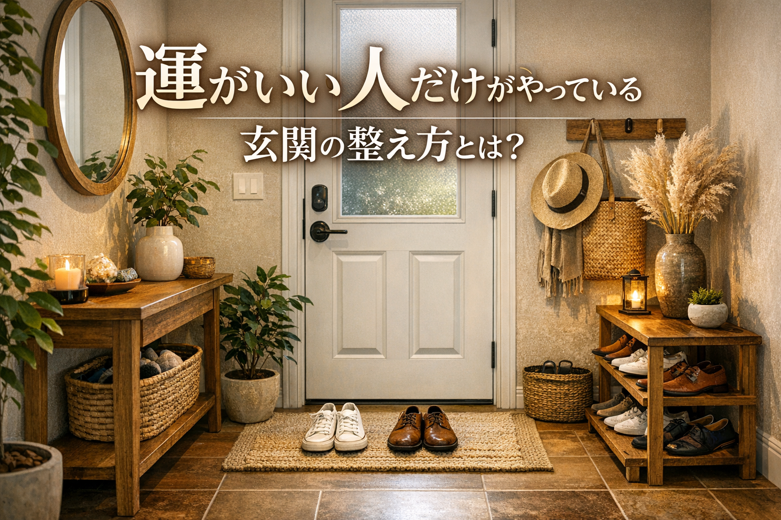 運がいい人だけがやっている玄関の整え方とは?