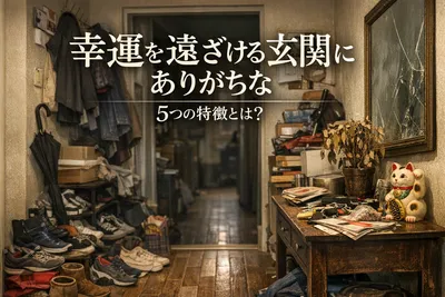 幸運を遠ざける玄関にありがちな5つの特徴！