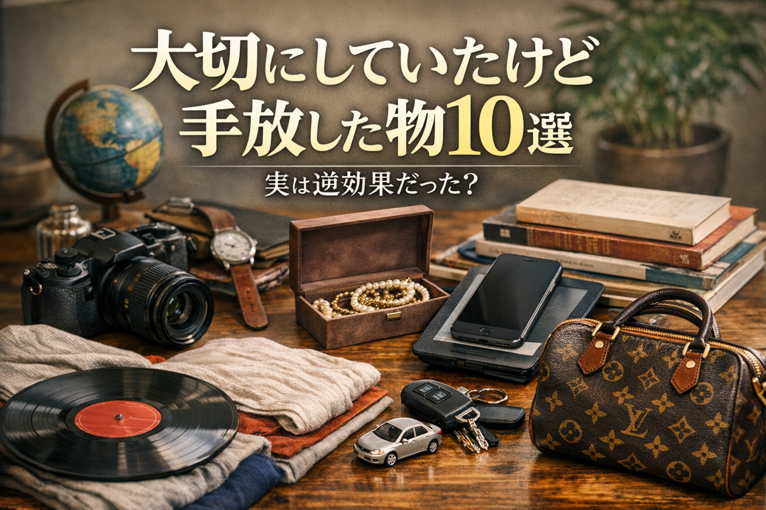 大切にしていたけど手放した物10選、実は逆効果だった?