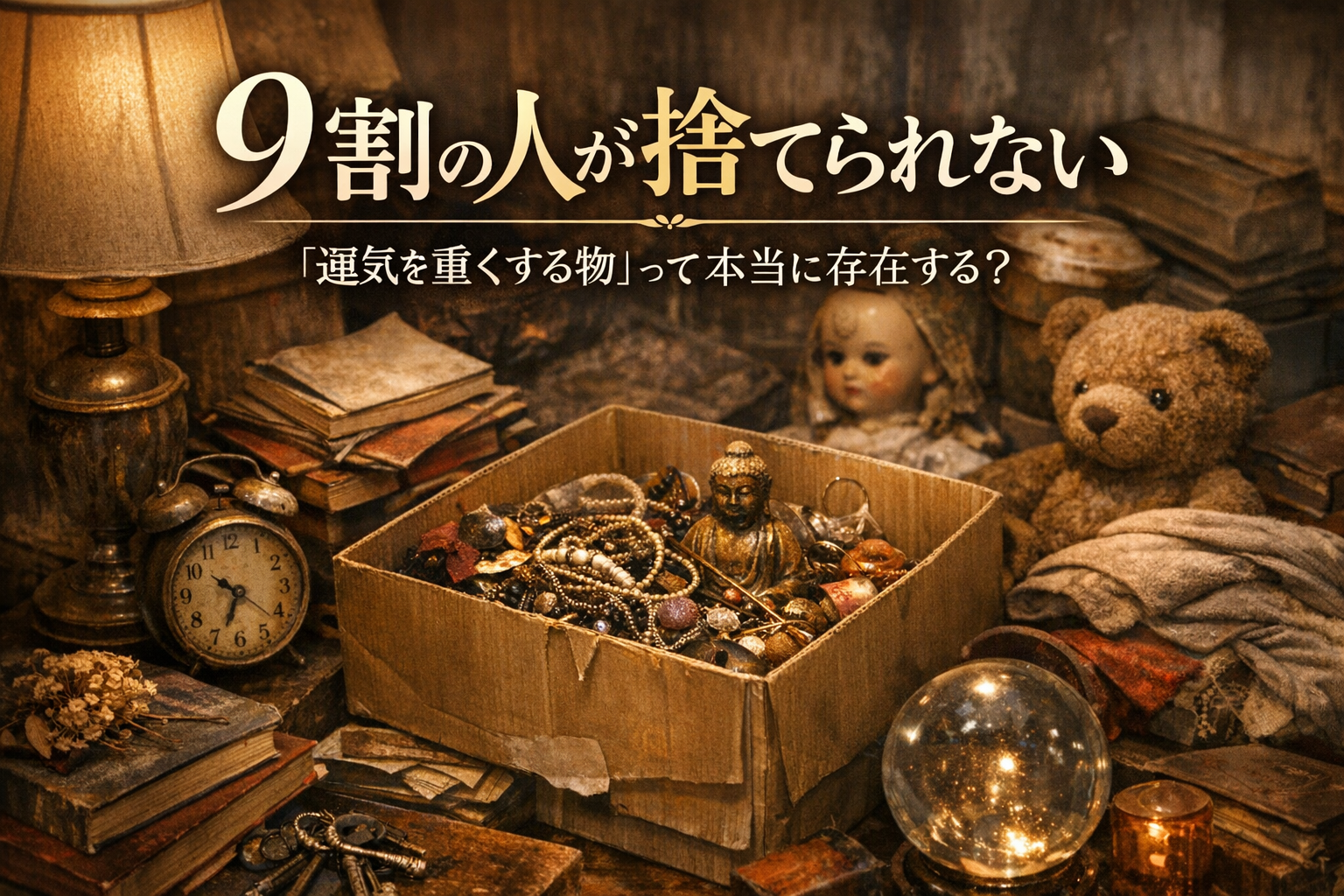 9割の人が捨てられない「運気を重くする物」って本当に存在する?
