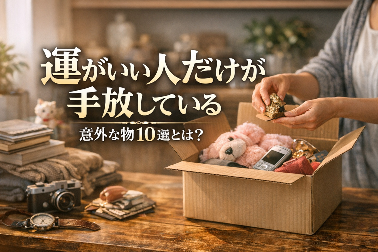 運がいい人だけが手放している意外な物10選とは?