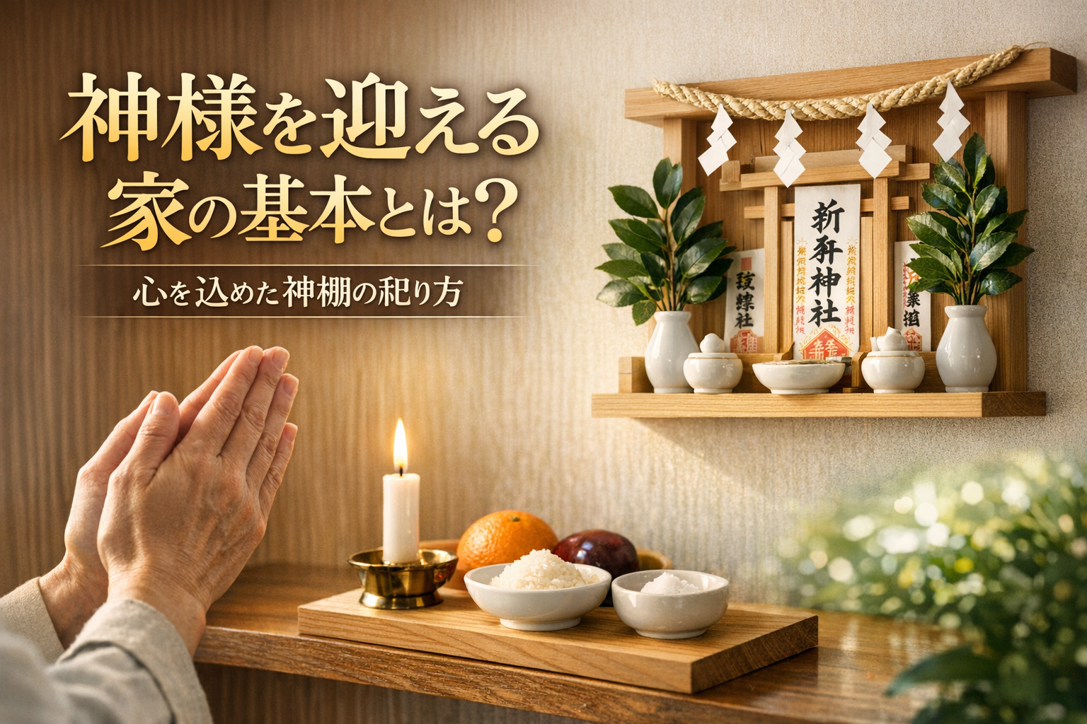 神様を迎える家の基本とは?