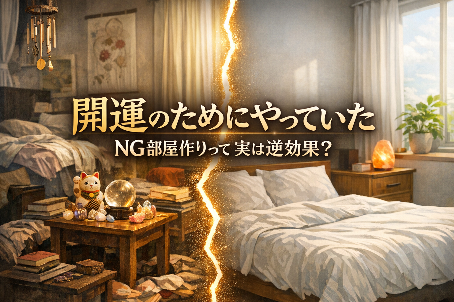 開運のためにやっていたNG部屋作りって実は逆効果？