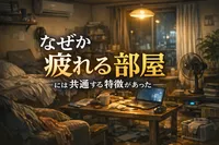 なぜか疲れる部屋には共通する特徴があった！